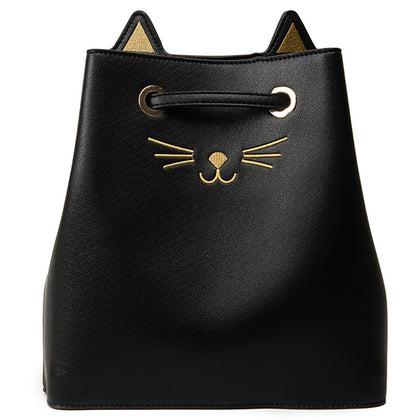 Women Girls Cat Shoulder Bag